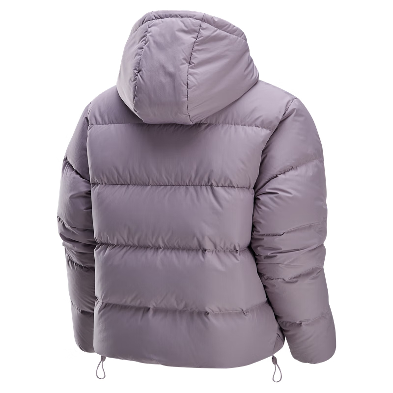 Куртка пуховая женская Light Stone Purple/White Nike, Light Ore Purple/White — фото 3