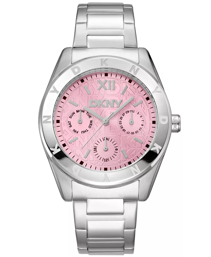 

Женские часы Chambers Multi Sport Chronograph с браслетом из нержавеющей стали, 36 мм DKNY