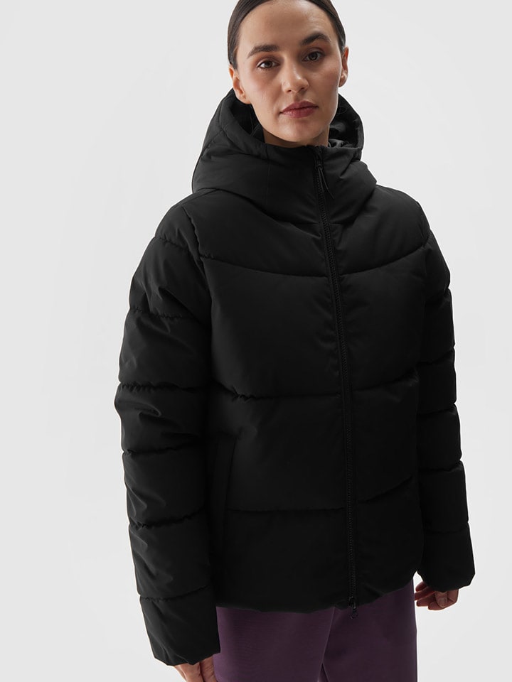 

Стеганая куртка 4F Steppjacke, черный