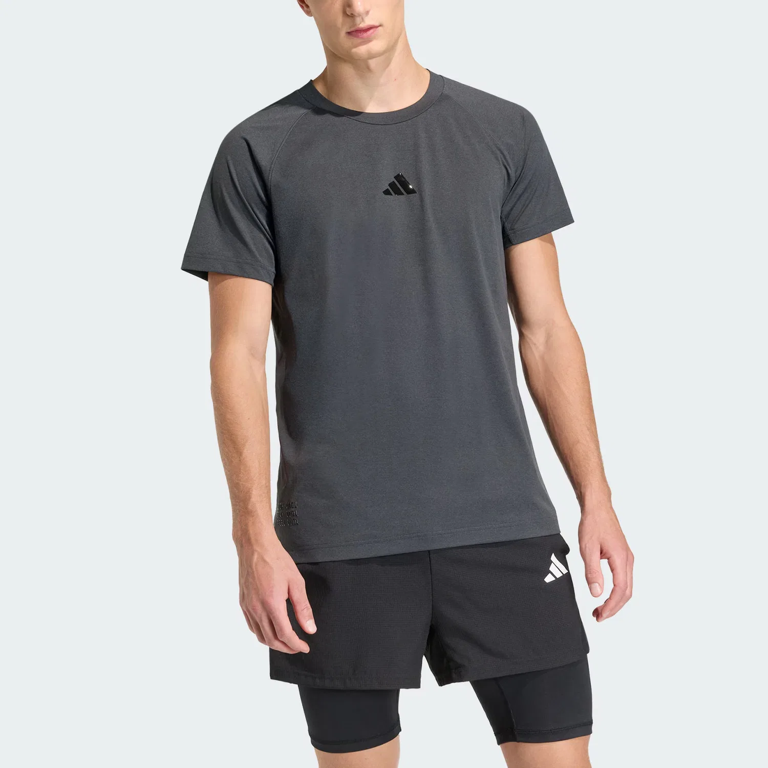 Фитнес-одежда Climacool TRAINING Adidas угольно-черный — фото 3