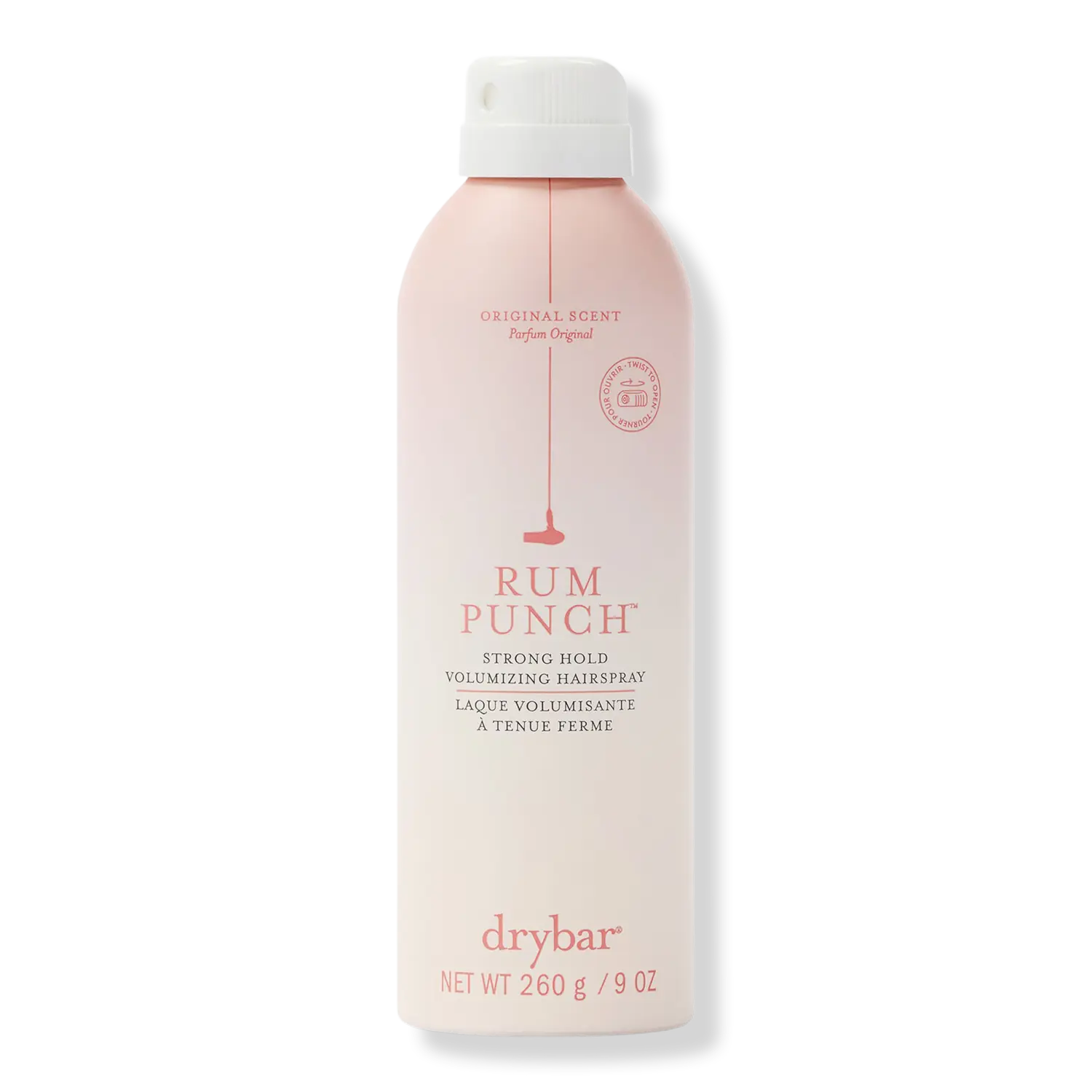 

Лак для волос Rum Punch Strong Hold Volumizing Hairray Drybar