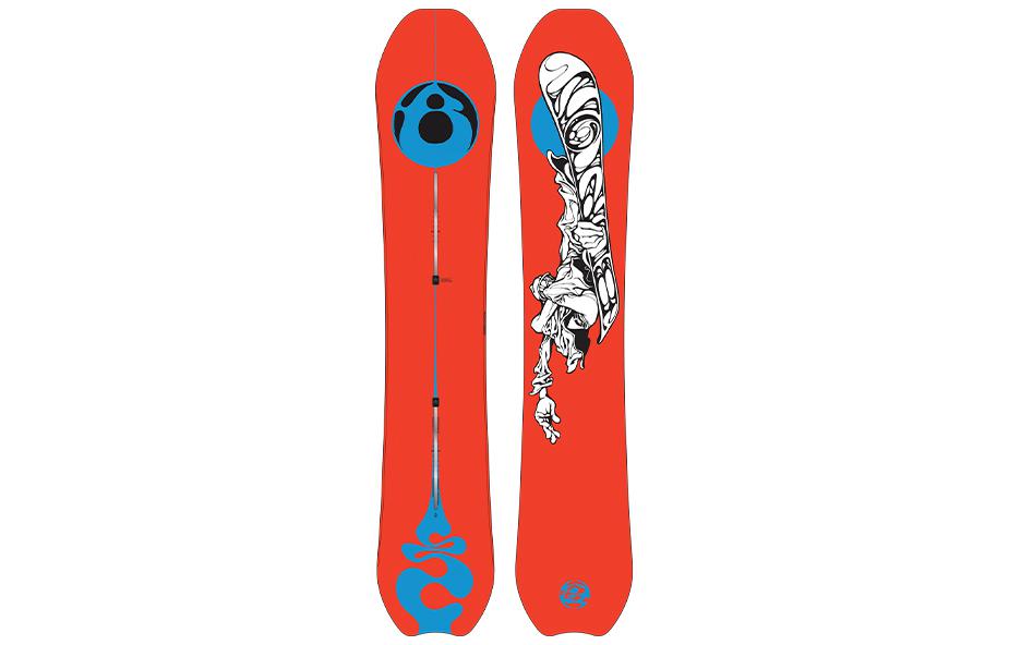 

DEEP THINKER Powder Мужские сноуборды BURTON, 17200105000-camber plate type