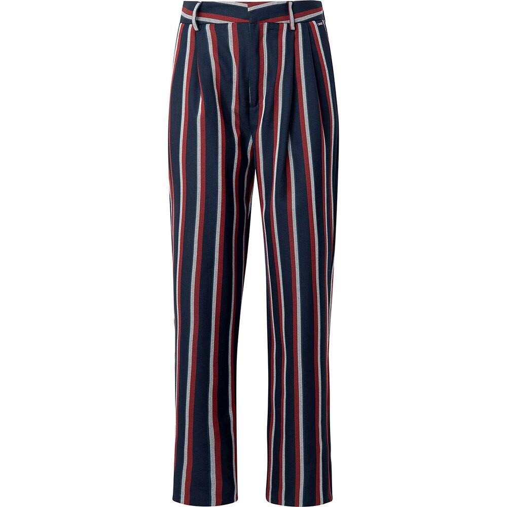 

Брюки Pepe Jeans Fiorel Stripe, синий