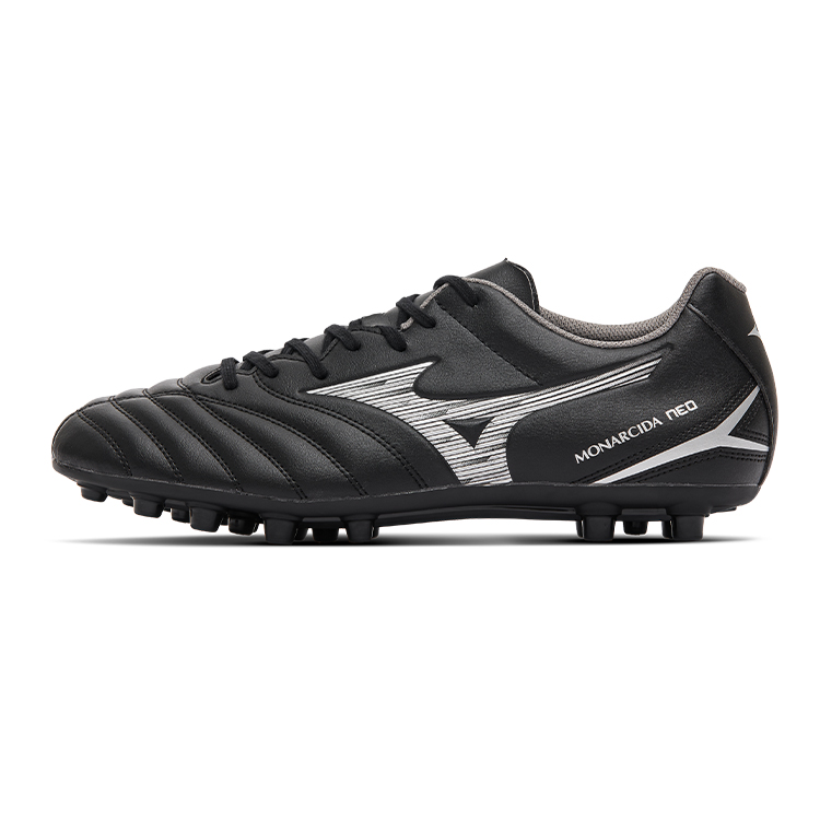 

Mizuno Monarcida Neo 3 мужские футбольные бутсы черно-серебристого цвета с противоскользящим и износостойким покрытием