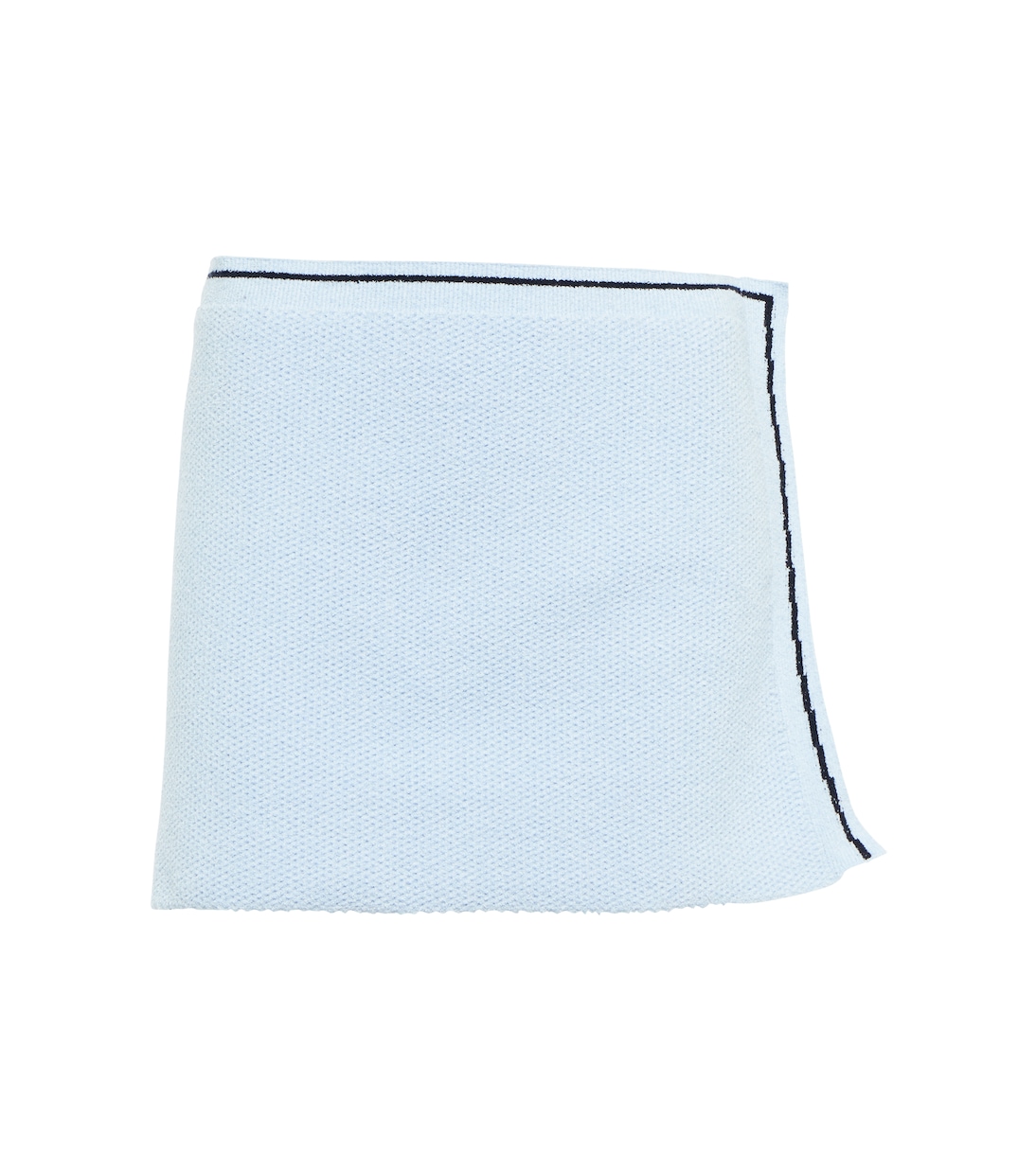 

Мини-юбка La Jupe Sorbetto toweling Jacquemus, светло-синий