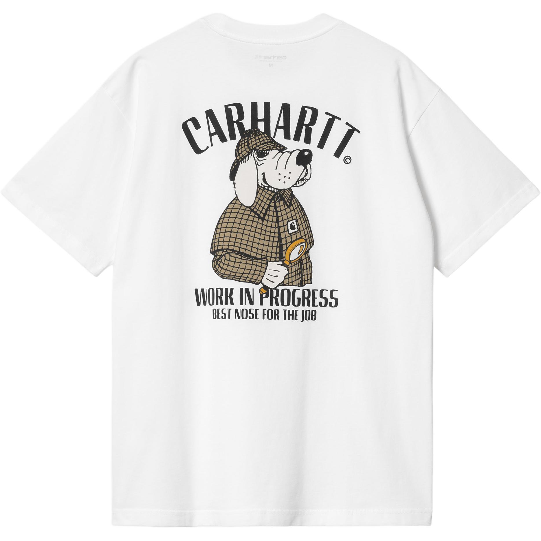 

Футболка S/S Inspector Carhartt WIP, белый