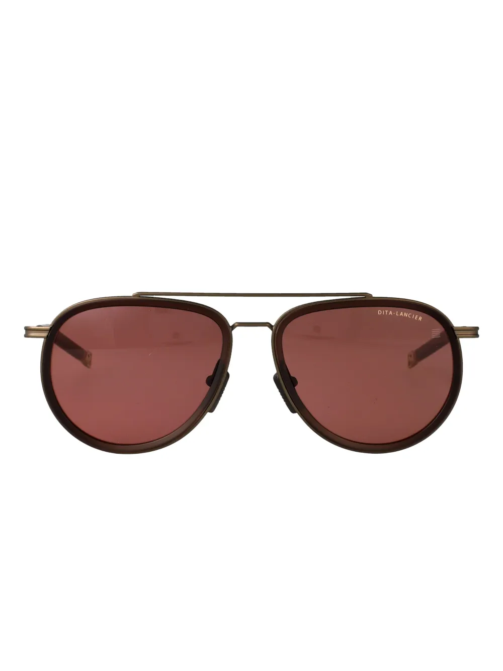 

Солнцезащитные очки-пилоты Dita Eyewear, коричневый