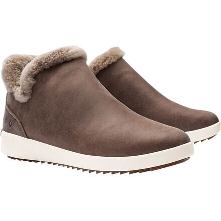 Тапочки Malua Hulu женские Olukai, цвет Warm Taupe/Off White — фото 3