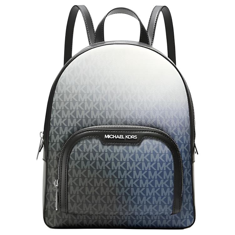 

MICHAEL KORS Рюкзак Jaycee Printed Canvas средний женский Black & White