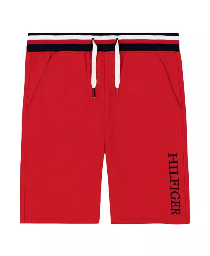 

Шорты вязаные на резинке Big Boys Tommy Tommy Hilfiger, красный