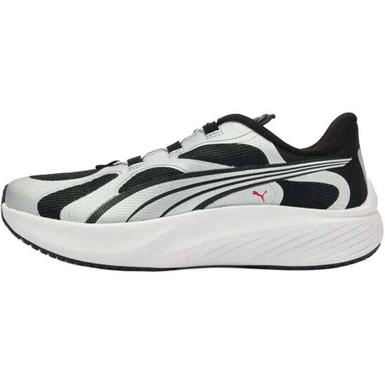 

Pounce Lite низкие детские кроссовки для бега silver black unisex PUMA, серебряный черный