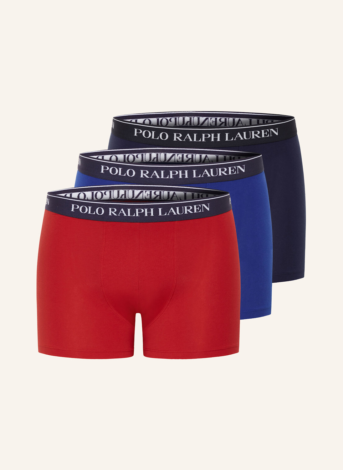 

3 пары боксеров Polo Ralph Lauren, красный