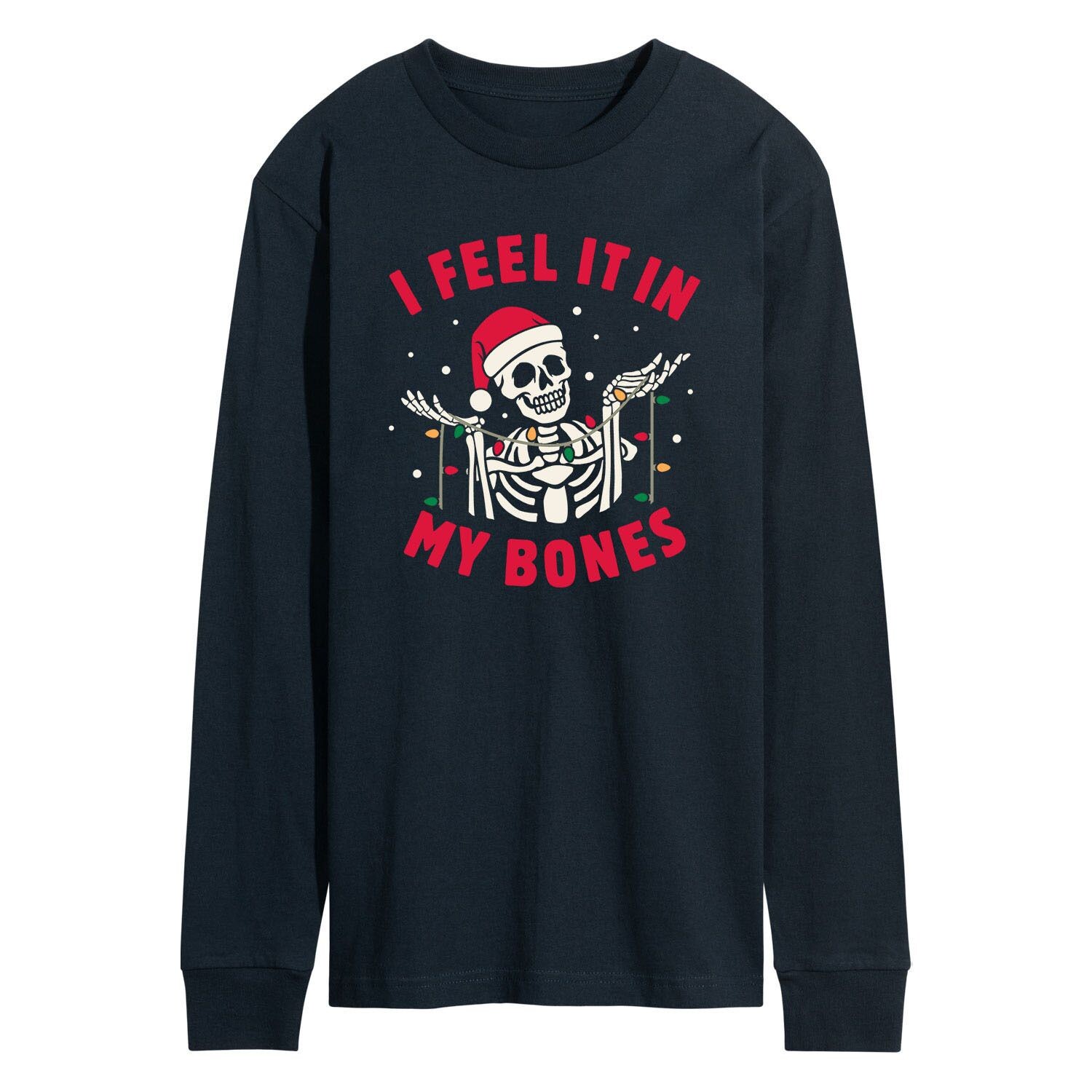 

Мужская футболка I Feel It In My Bones с длинными рукавами Licensed Character