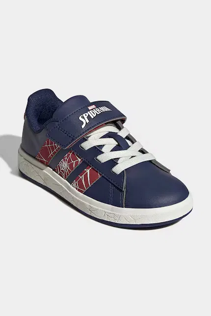 Кроссовки детские GRAND COURT SPIDER-MAN Adidas, синий — фото 2