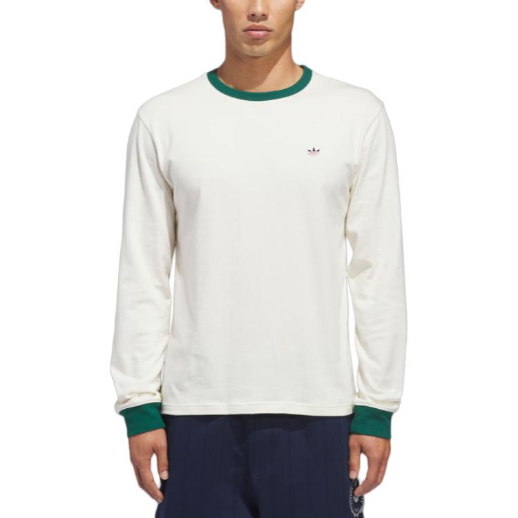 Футболка CLOT BY EDISON CHEN RIB TOP Unisex Adidas Originals, айвори — фото 4