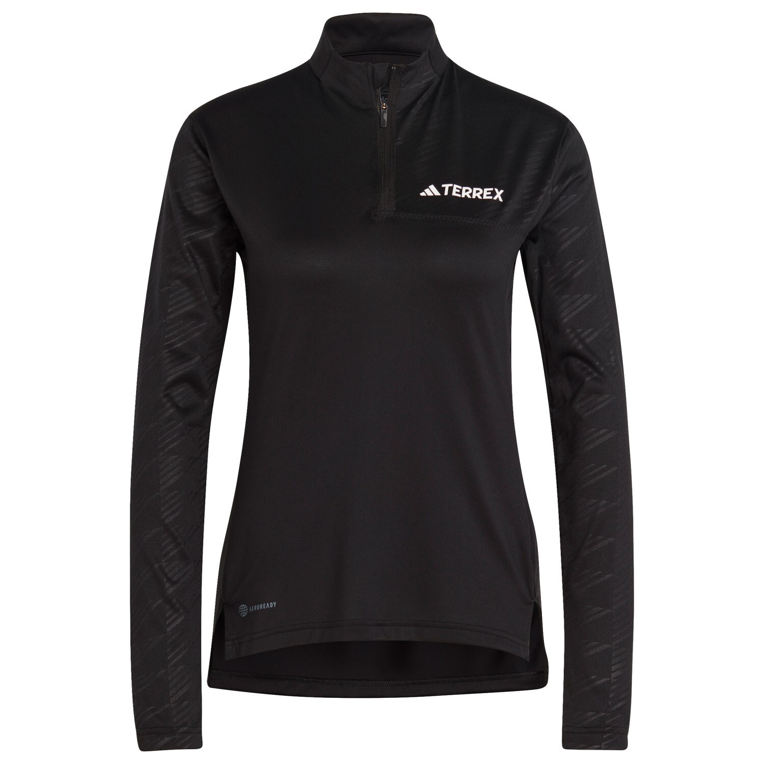 

Лонгслив Adidas Terrex Terrex Multi Half Zip Longsleeve Tee, черный