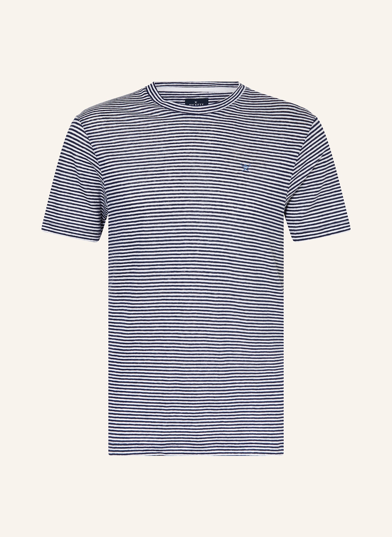

Футболка из льна Hackett London, мультиколор