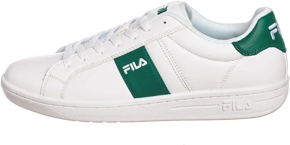 Кроссовки FILA Men's Crosscourt Line Trainers, White Verdant Green