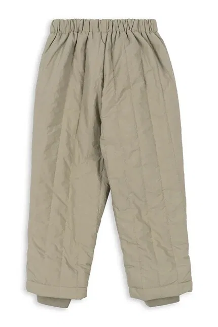 Штаны детские водонепроницаемые JUNO PANTS Konges Sløjd, зеленый — фото 2