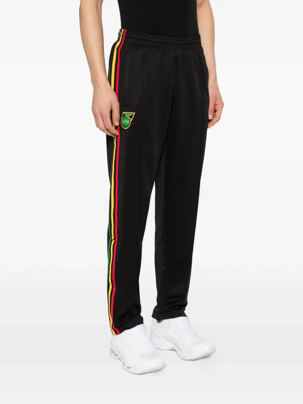 Спортивные штаны Bob Marley Adidas, черный — фото 3