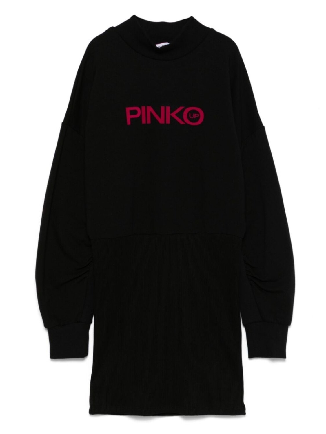 

Pinko Kids платье с набивным логотипом, черный