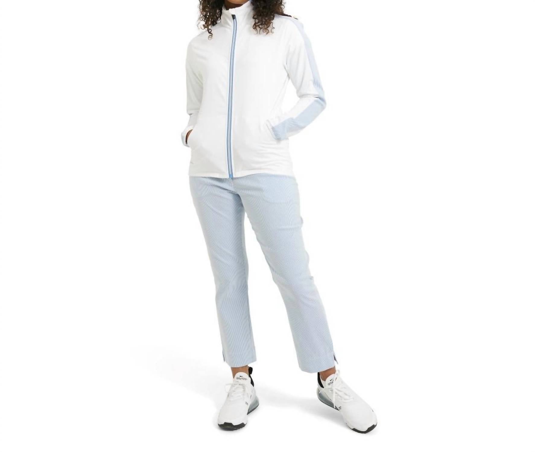 

Lds Bovey утепленная куртка в белом цвете Abacus Sportswear US