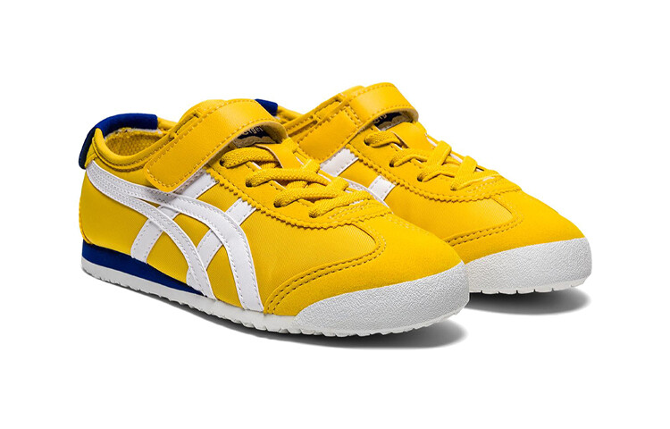MEXICO 66 Kids Lifestyle Shoes PS Low-top Желтый/белый Onitsuka Tiger — фото 3