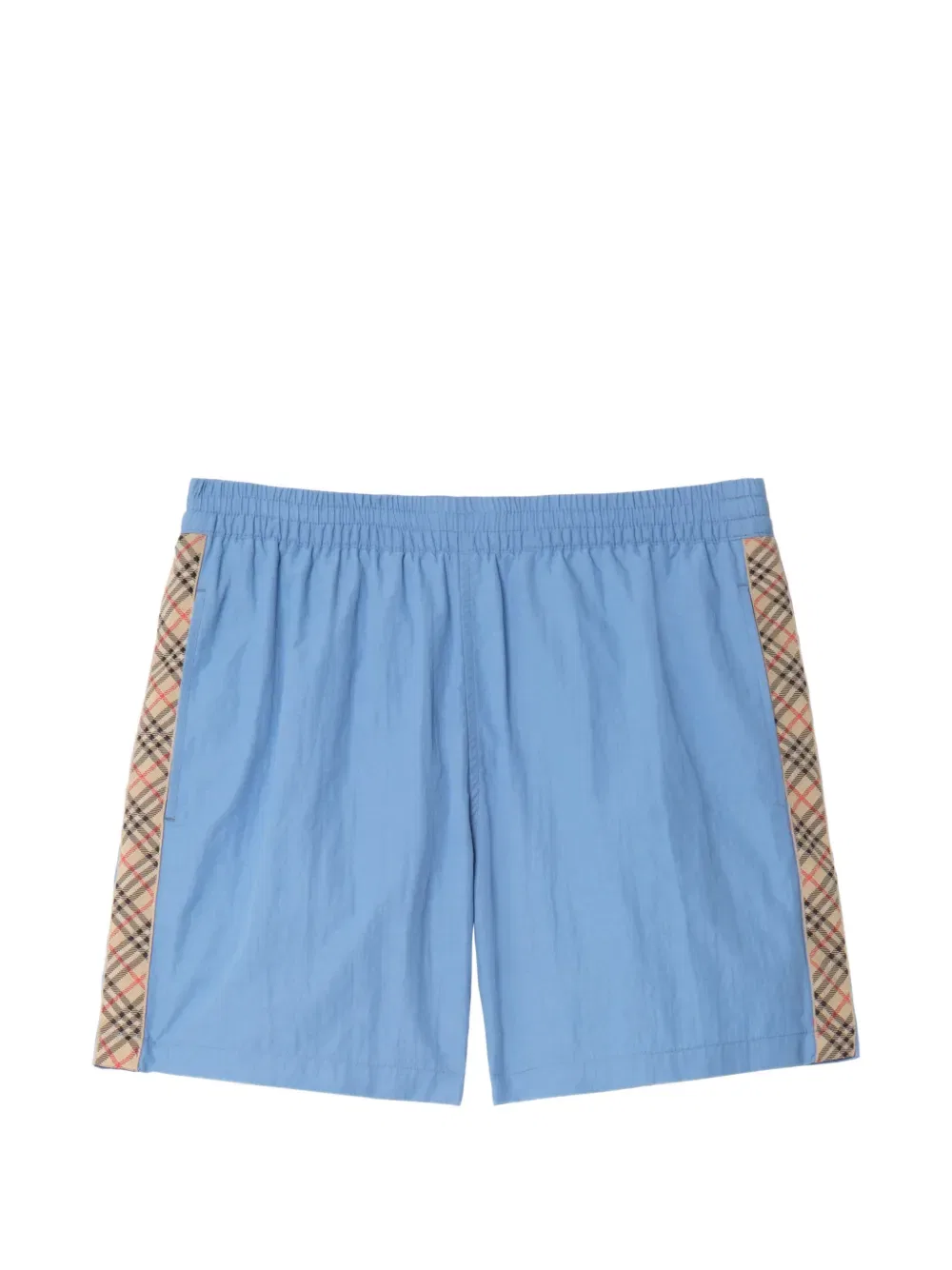 Плавки Burberry Check-trim, синий