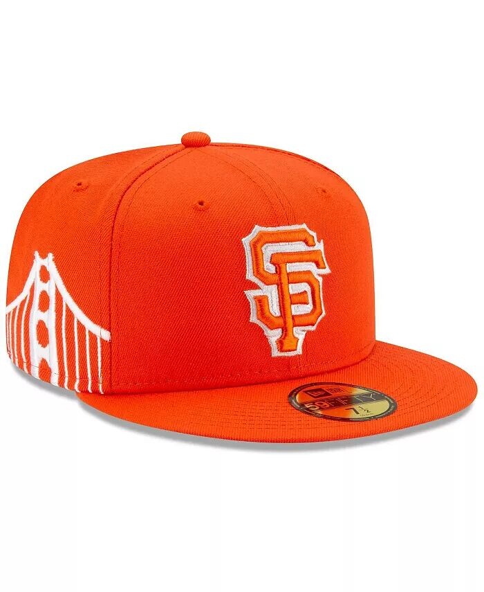 

Мужская оранжевая приталенная шляпа San Francisco Giants City Connect 59FIFTY New Era