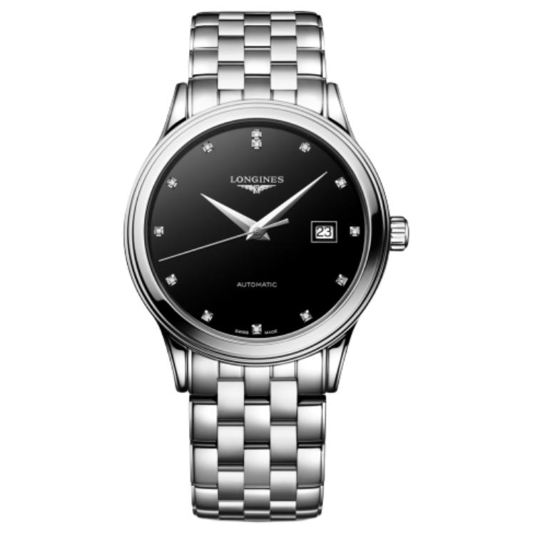 

LONGINES Часы Unisex Military Flag Collection Watch, Black Dial