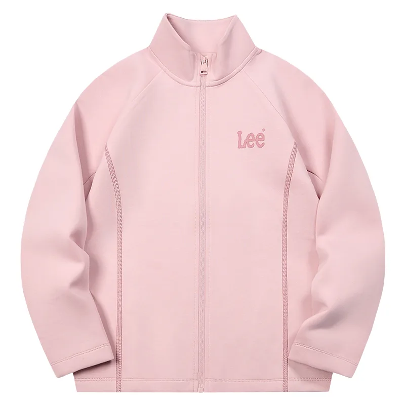 Куртка для школьников с воротником стойкой Lee, Cherry Blossom Pink