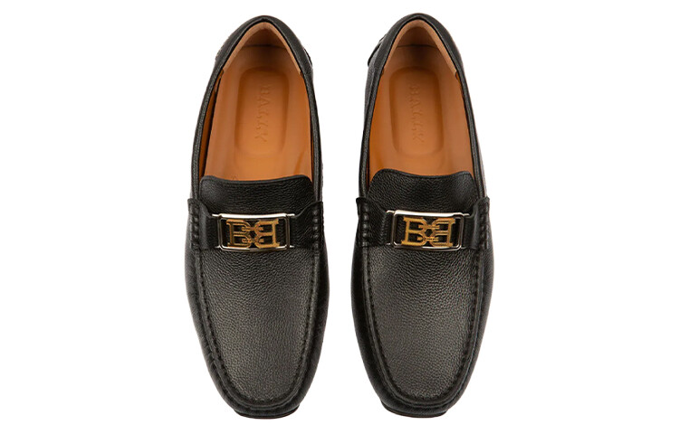 Мужские туфли BALLY Men's Casual Shoes Men Low-Top Black — фото 2