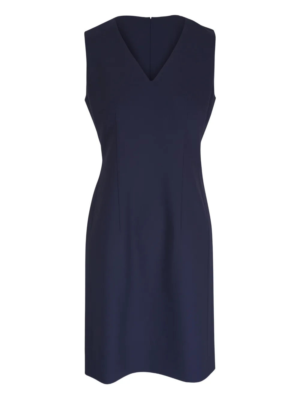 

Платье из смесовой шерсти Lafayette 148, синий