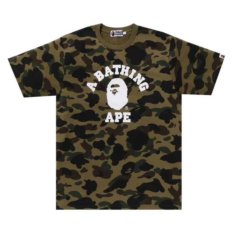 

Футболка BAPE 1st Camo College Tee, Green