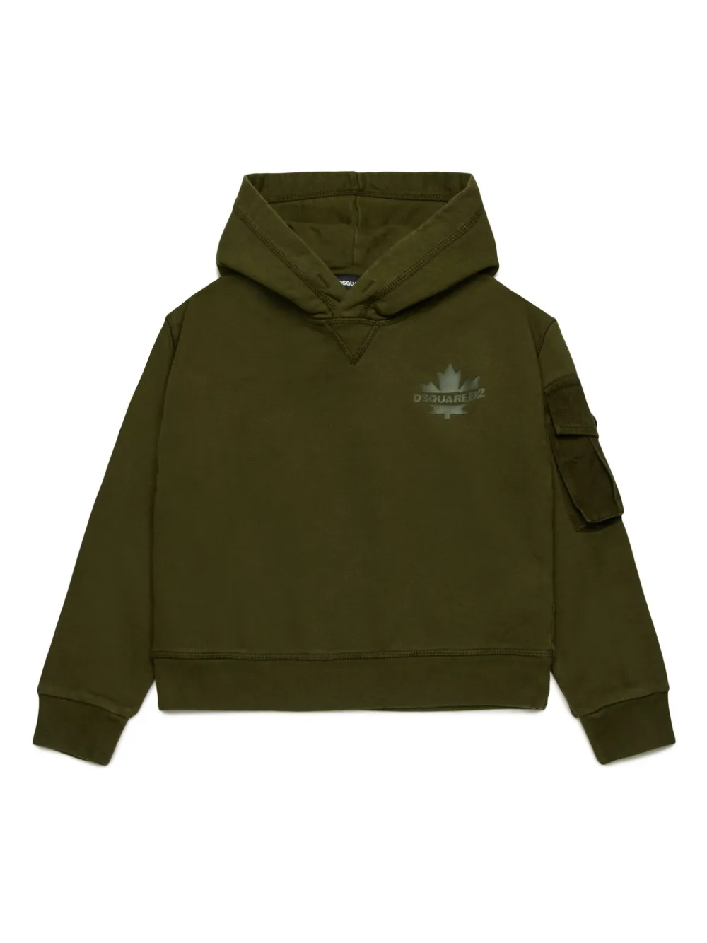 

Худи с логотипом DSQUARED2 KIDS, зеленый