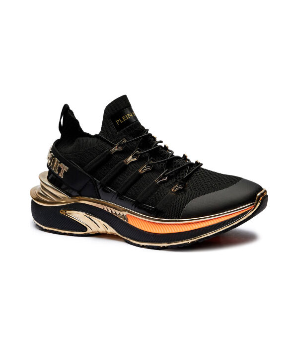 

Кроссовки Runner Chrome Surfer Plein Sport, черный