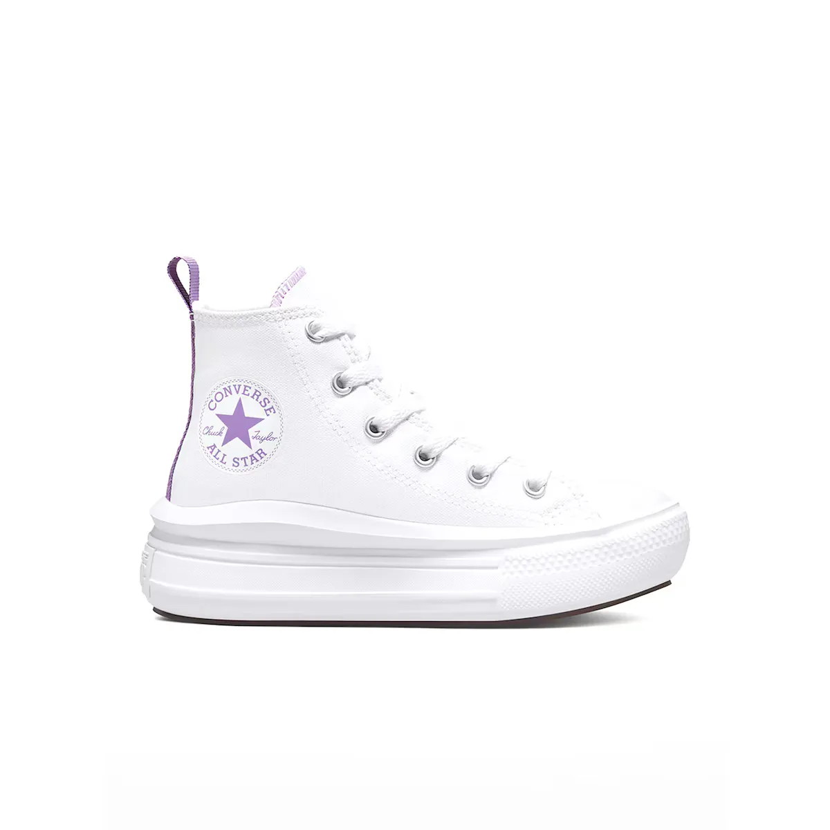 

Детские повседневные кеды Converse Chuck Taylor All Star Move, белый
