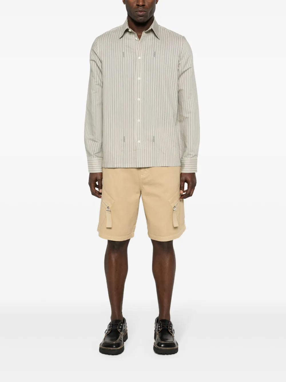 Рубашка La Chemise De Costume JACQUEMUS, зеленый — фото 2