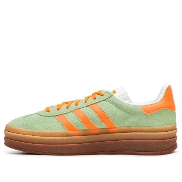 Кроссовки газель смелые Adidas, зеленый