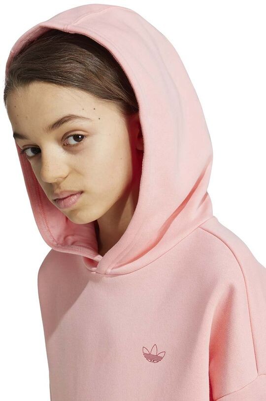 ХУДИ детский свитшот adidas Originals, розовый — фото 3
