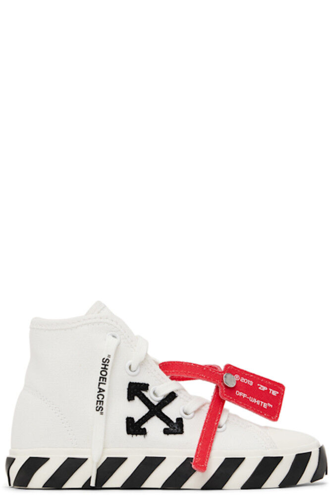

Детские белые вулканизированные кроссовки Off-White