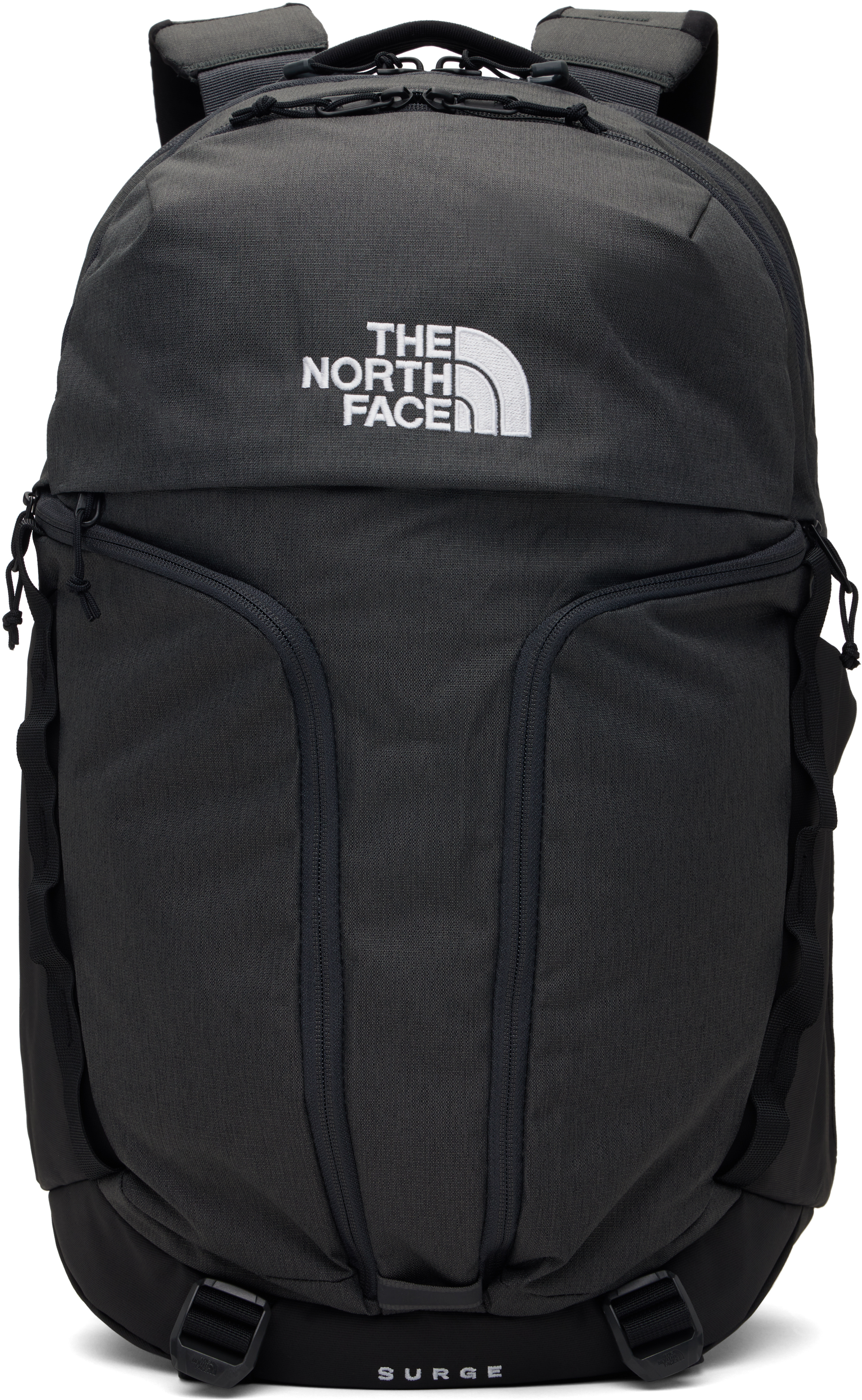 

Серо-черный рюкзак Surge The North Face, Asphalt grey light heather/TNF Black