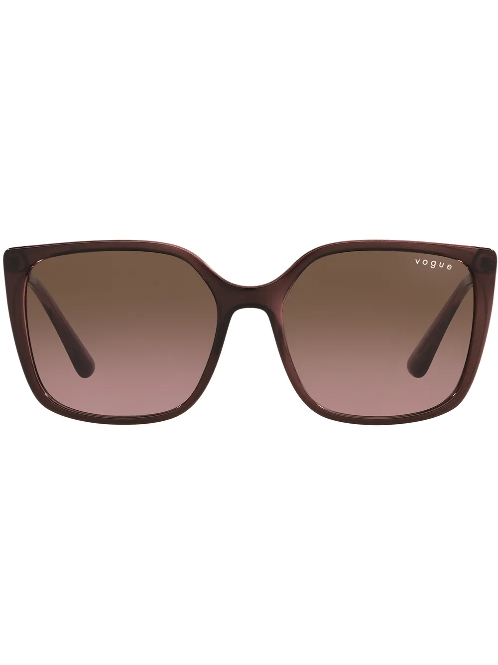 

Солнцезащитные очки в квадратной оправе Vogue, красный