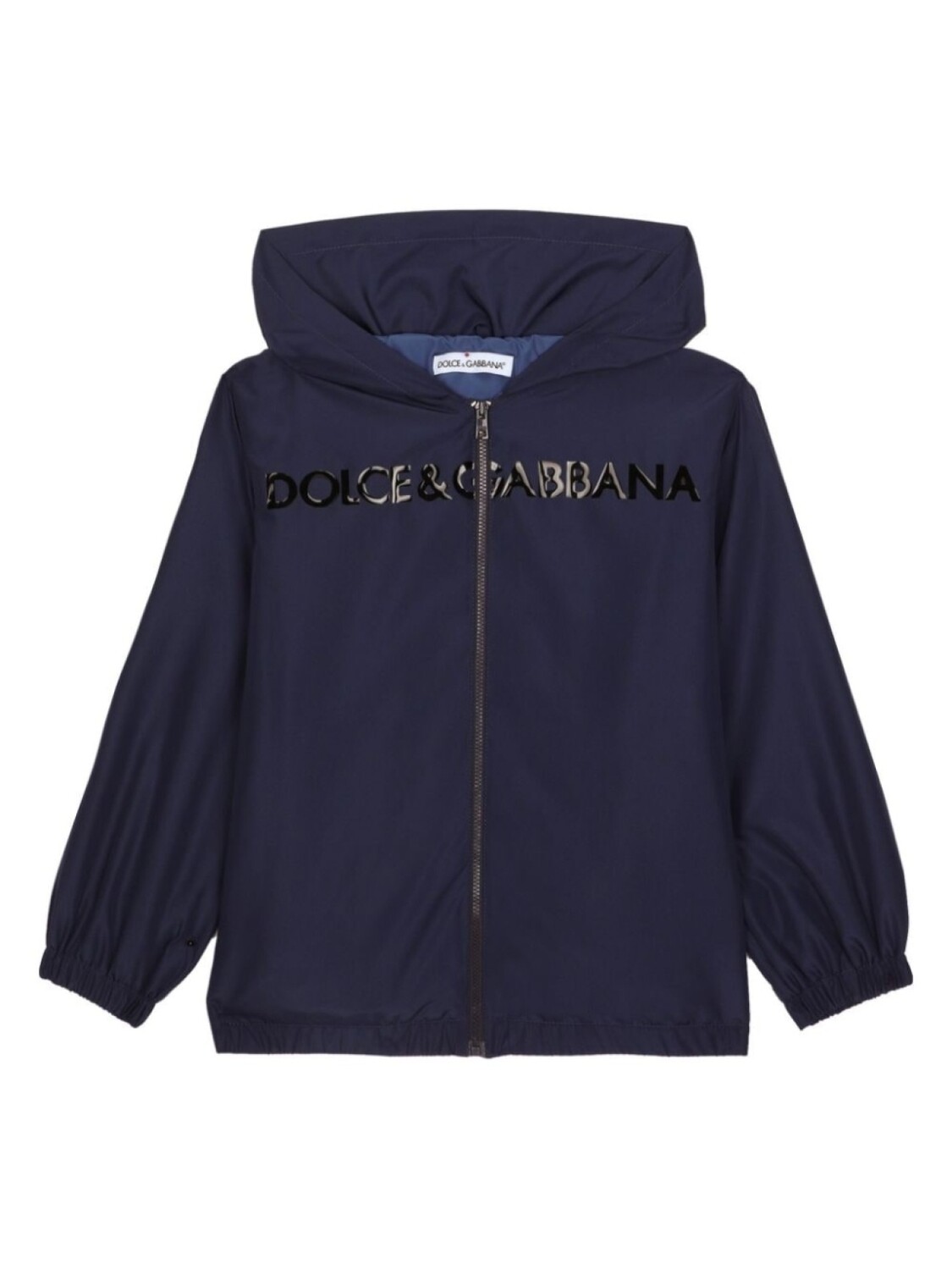 

Dolce & Gabbana куртка с капюшоном из коллаборации с K-Way, синий