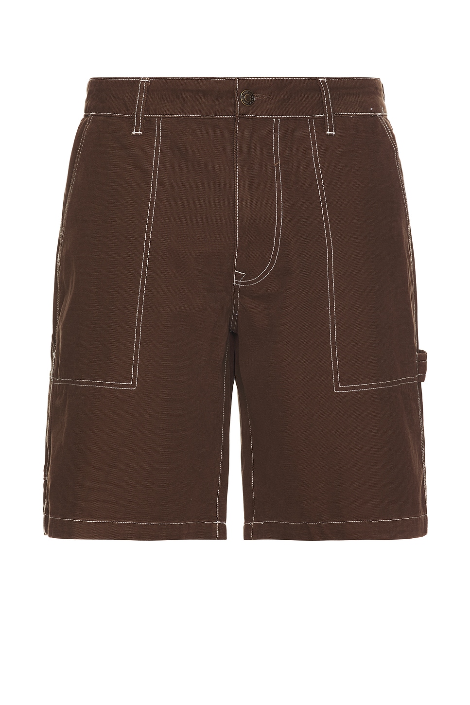 

Шорты карго Carpenter canvas Rhythm, chocolate