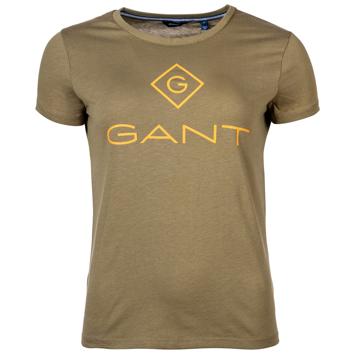 

Цветная футболка с замком Gant, зеленый