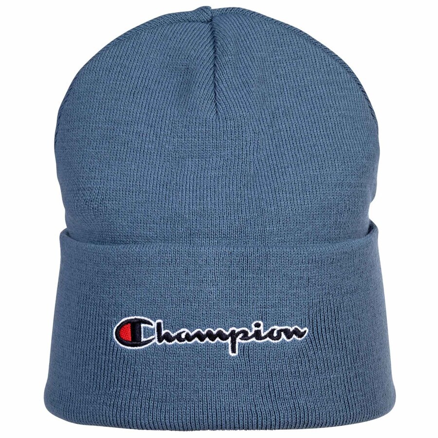 

Шапка Champion Authentic Athletic Apparel Beanie, цвет Night blue/Dusty blue