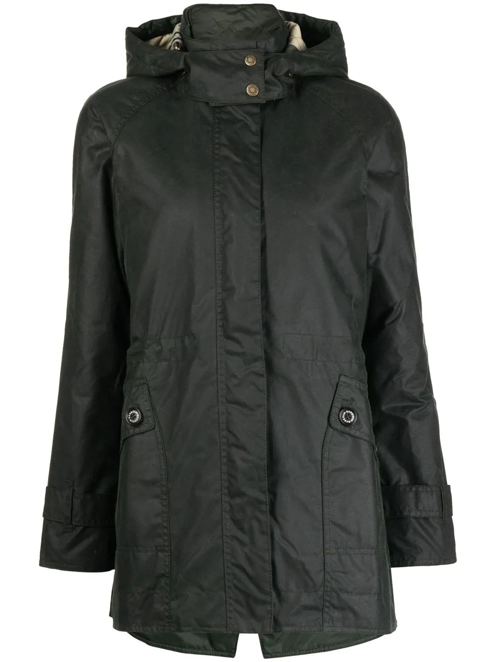 

Куртка с капюшоном Barbour, зеленый