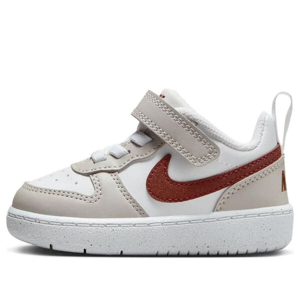 

Кроссовки court borough recraft 'white light iron ore' Nike, белый