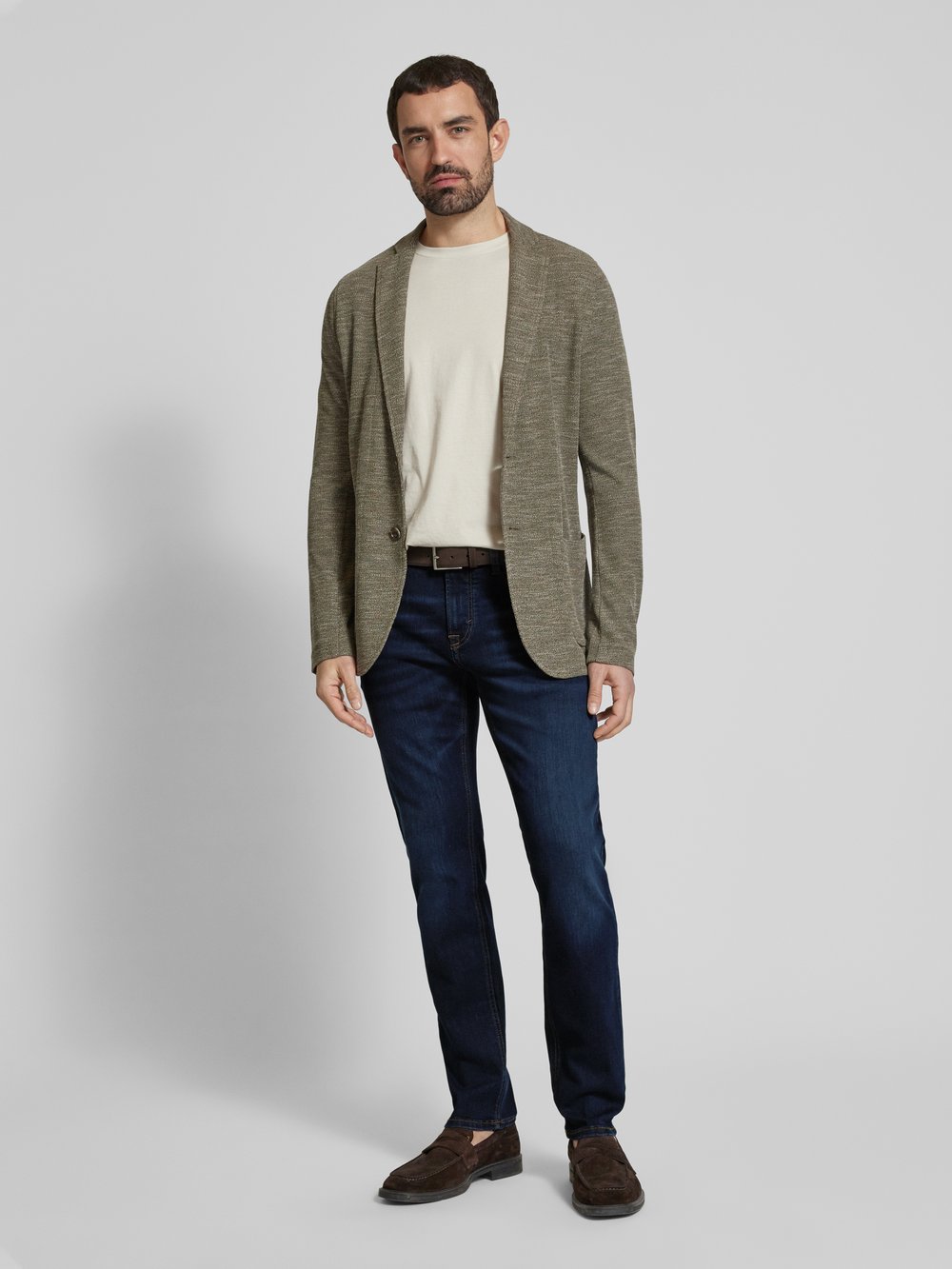 

Джинсы прямого кроя с 5 карманами, модель «Митч» JOOP! Jeans, темно-синий